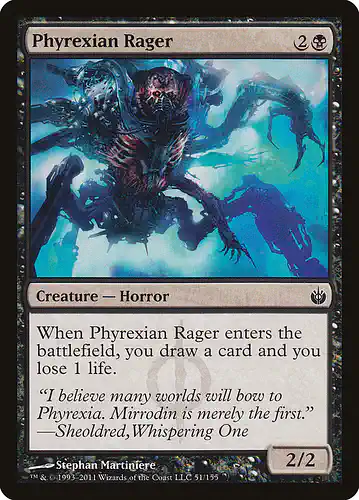 Phyrexian Rager - mbs Spoiler