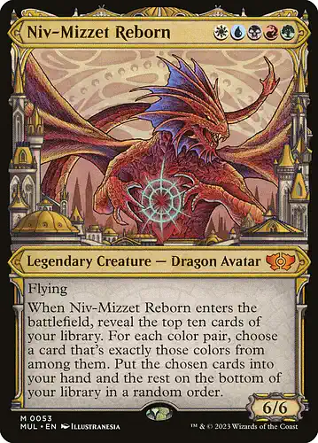 Niv-Mizzet Reborn - mul Spoiler