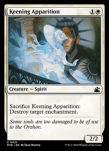 Keening Apparition - rvr Spoiler