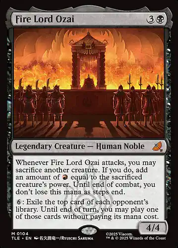 Fire Lord Ozai - tle Spoiler