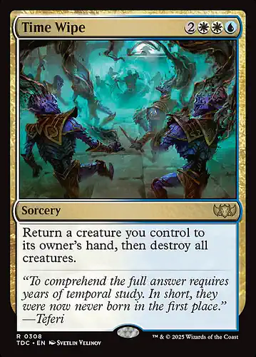 Time Wipe - tdc Spoiler