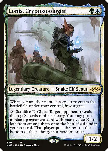 Lonis, Cryptozoologist - mh2 Spoiler