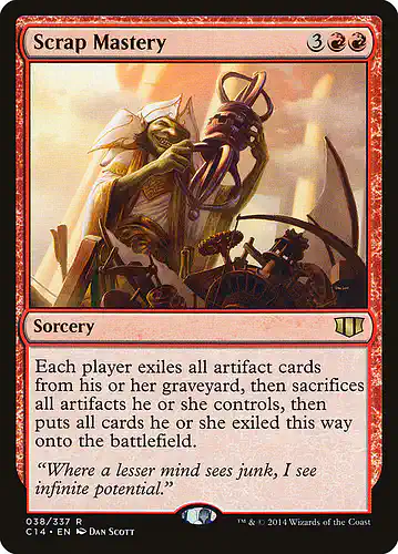Scrap Mastery - c14 Spoiler