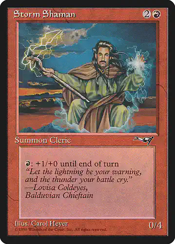 Storm Shaman - all Spoiler