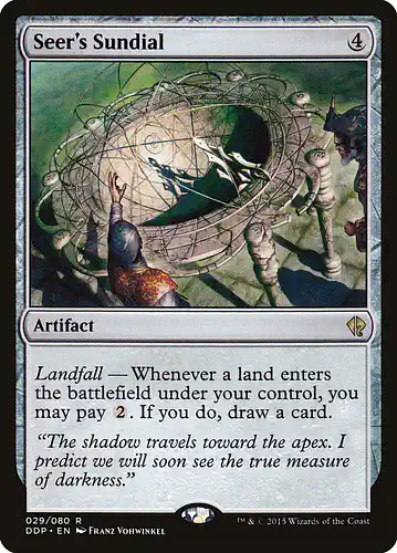 Seer's Sundial - ddp Spoiler