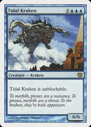 Tidal Kraken - 9ed Spoiler