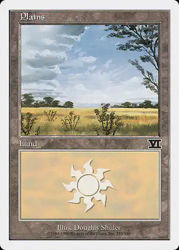 Plains - 6ed Spoiler