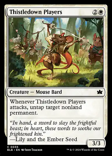 Thistledown Players - blb Spoiler