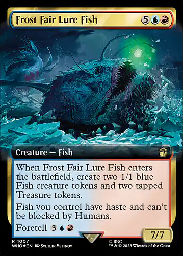 Frost Fair Lure Fish - who Spoiler