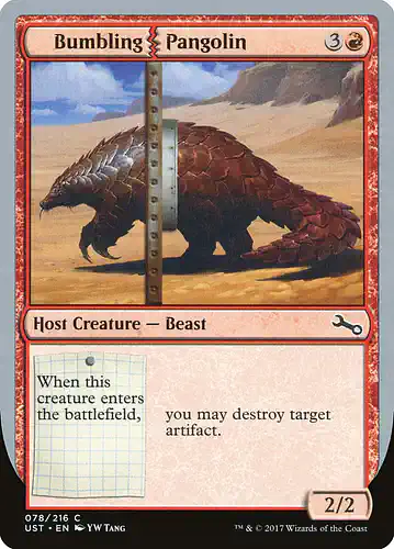 Bumbling Pangolin - ust Spoiler
