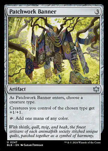 Patchwork Banner - blb Spoiler