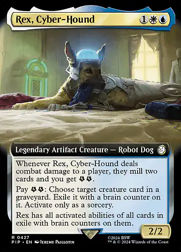 Rex, Cyber-Hound - pip Spoiler