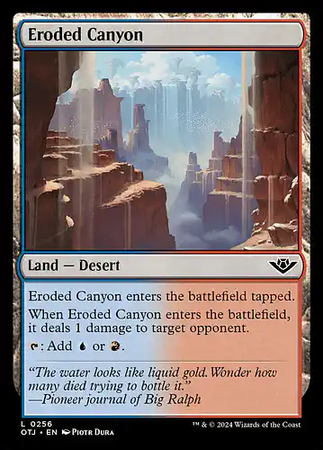 Eroded Canyon - otj Spoiler