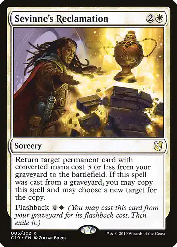 Sevinne's Reclamation - c19 Spoiler