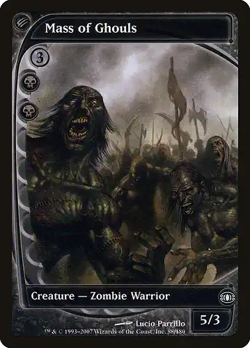 Mass of Ghouls - fut Spoiler