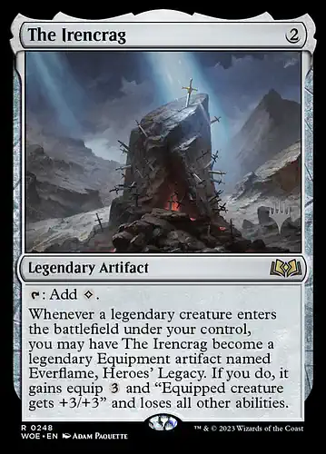 The Irencrag - woe Spoiler
