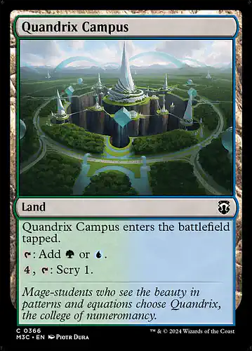 Quandrix Campus - m3c Spoiler