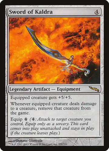 Sword of Kaldra - mrd Spoiler