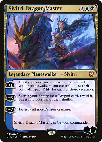 Sivitri, Dragon Master - dmc Spoiler