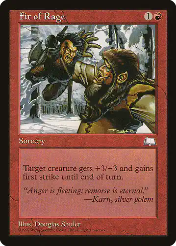 Fit of Rage - wth Spoiler