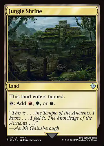 Jungle Shrine - fic Spoiler