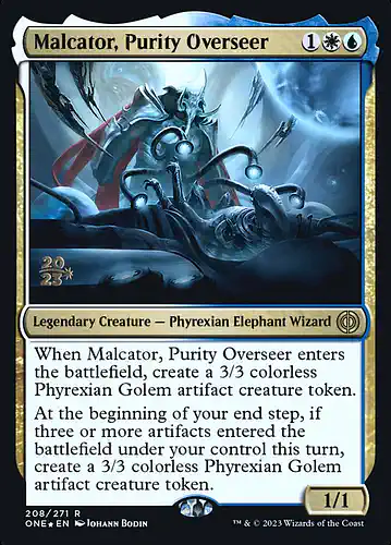 Malcator, Purity Overseer - one Spoiler