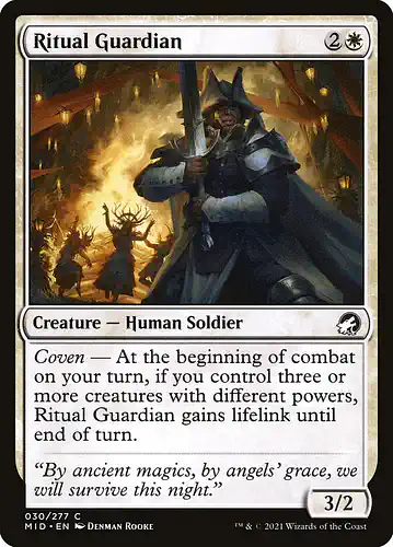 Ritual Guardian - mid Spoiler