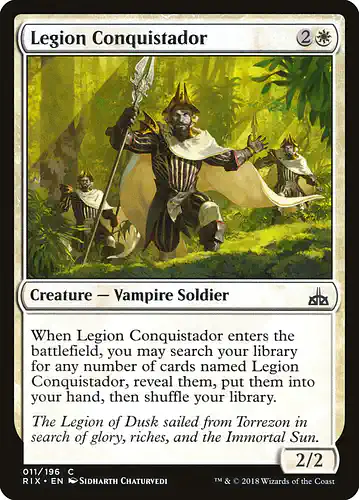 Legion Conquistador - rix Spoiler