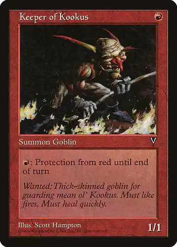 Keeper of Kookus - vis Spoiler