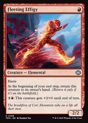 Fleeting Effigy - tdm Spoiler
