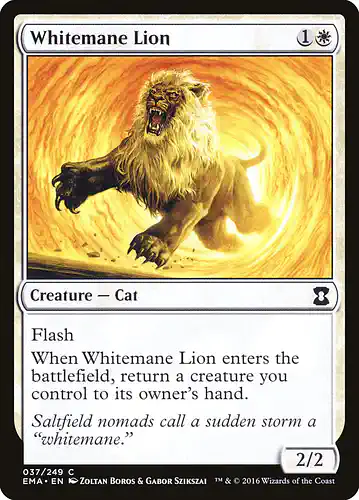 Whitemane Lion - ema Spoiler