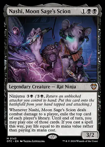 Nashi, Moon Sage's Scion - otc Spoiler
