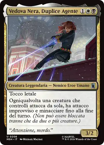 Black Widow, Double Agent - msh Spoiler