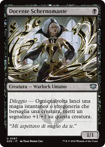 Lecturing Scornmage - sos Spoiler