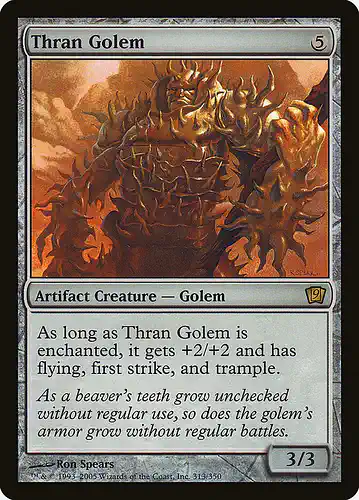 Thran Golem - 9ed Spoiler