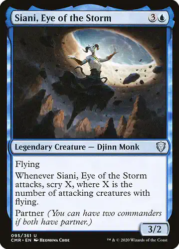 Siani, Eye of the Storm - cmr Spoiler