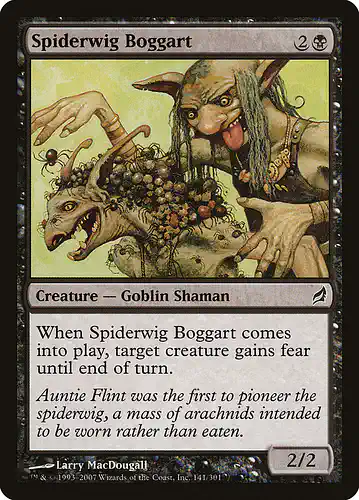 Spiderwig Boggart - lrw Spoiler