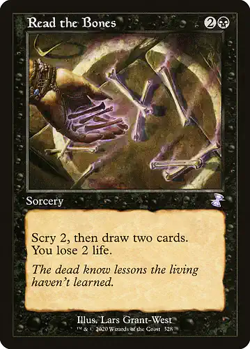 Read the Bones - tsr Spoiler