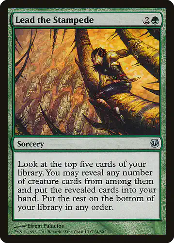Lead the Stampede - ddh Spoiler