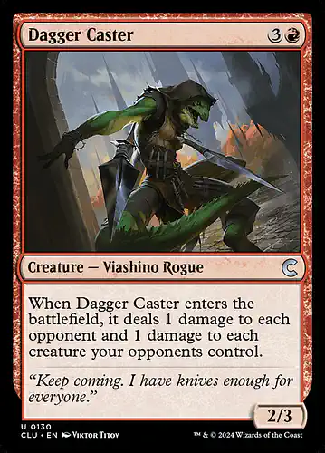 Dagger Caster - clu Spoiler