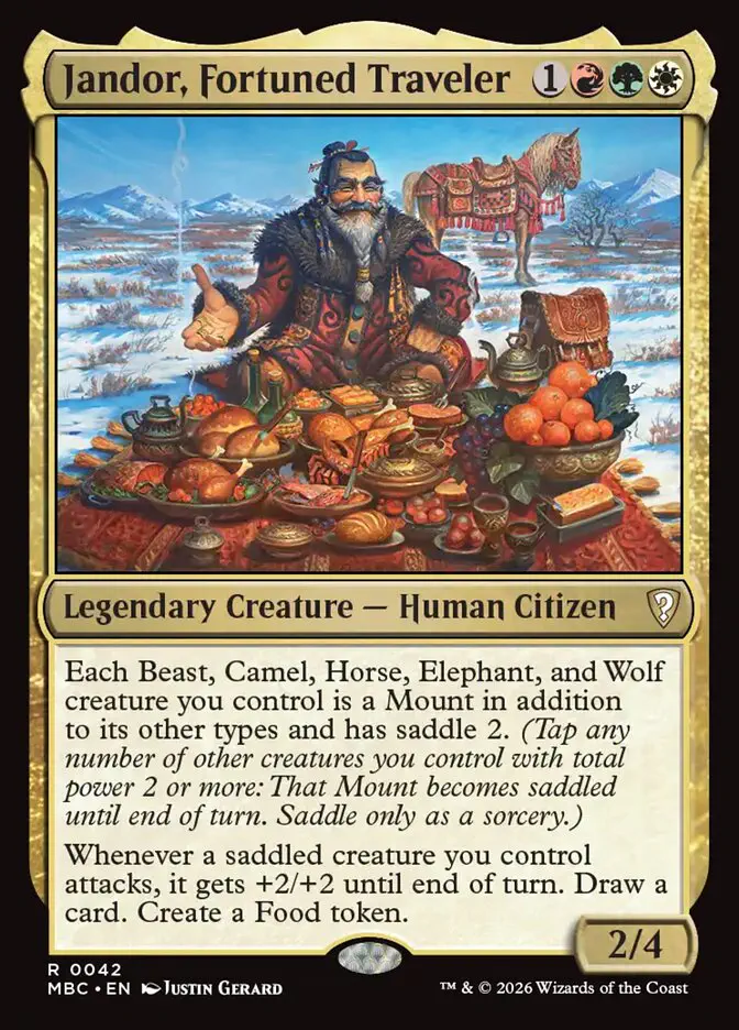 Jandor, Fortuned Traveler