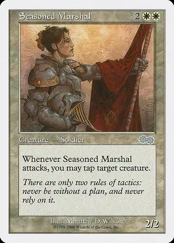 Seasoned Marshal - brb Spoiler