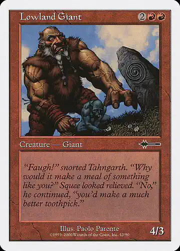 Lowland Giant - btd Spoiler