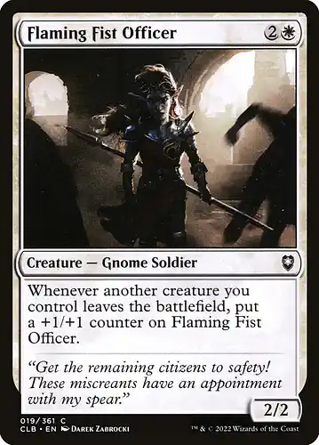 Flaming Fist Officer - clb Spoiler