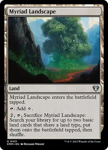Myriad Landscape - cmm Spoiler