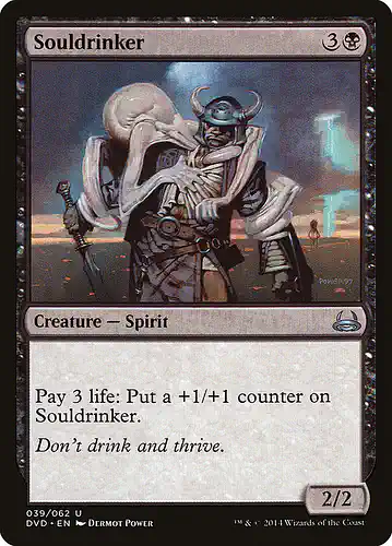 Souldrinker - dvd Spoiler