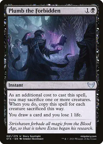 Plumb the Forbidden - stx Spoiler