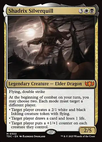 Shadrix Silverquill - tdc Spoiler