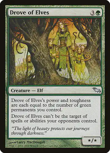 Drove of Elves - shm Spoiler