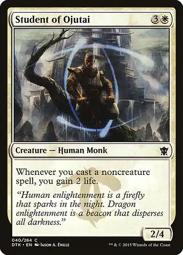 Student of Ojutai - dtk Spoiler